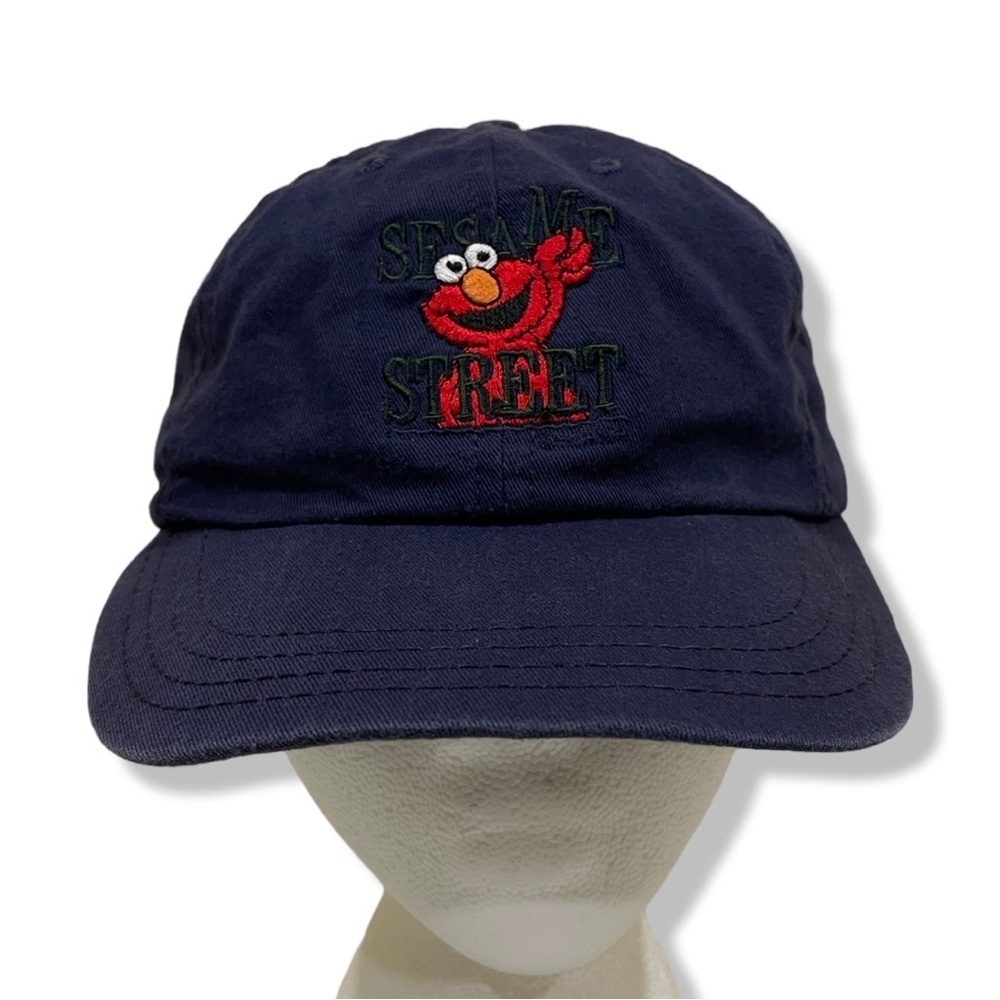 Vintage 90s Sesame Street Elmo SnapBack Hat